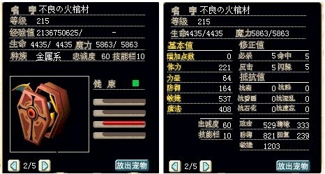 满级火棺材，敏魔混加精神保持在303以上.jpg