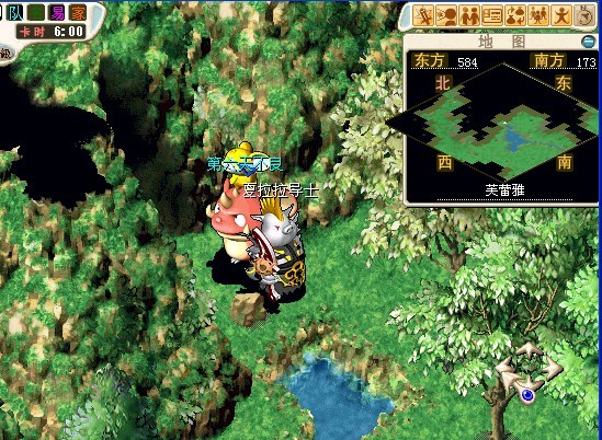 过桥后沿河向上走到底