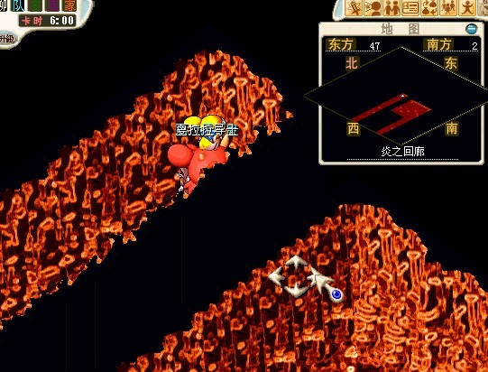 传送了半天来到了“炎之回廊”